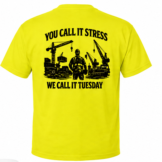 Stress = Tuesday Tee