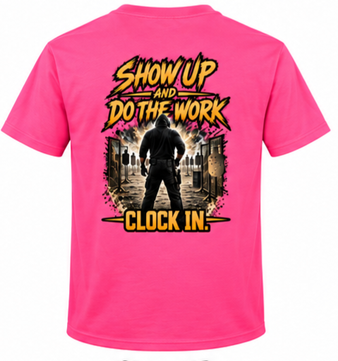 Clock In. USPSA Tee