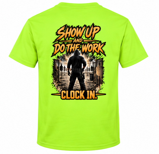 Clock In. USPSA Tee