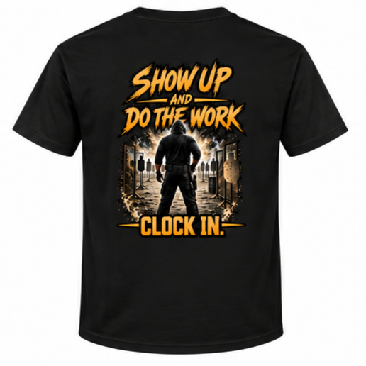 Clock In. USPSA Tee